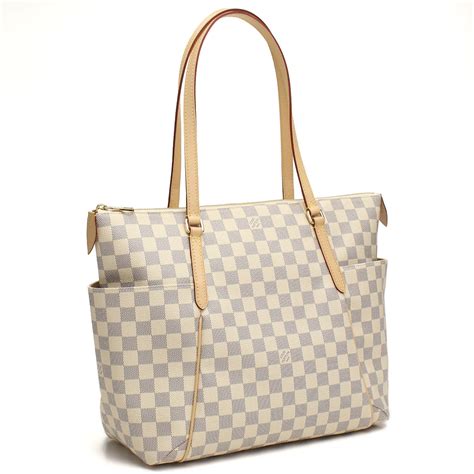 lv white checkered bag|checkered louis vuitton bag.